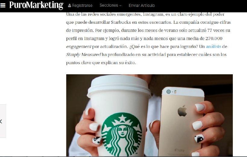 Puro Marketing Starbucks Puro Marketing Starbucks