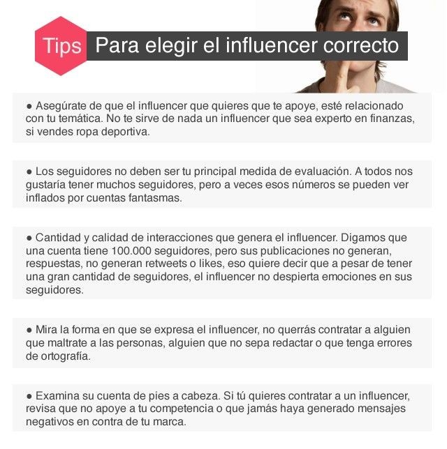 Influenciadores: cómo evaluar a un influencer | WeAreContent