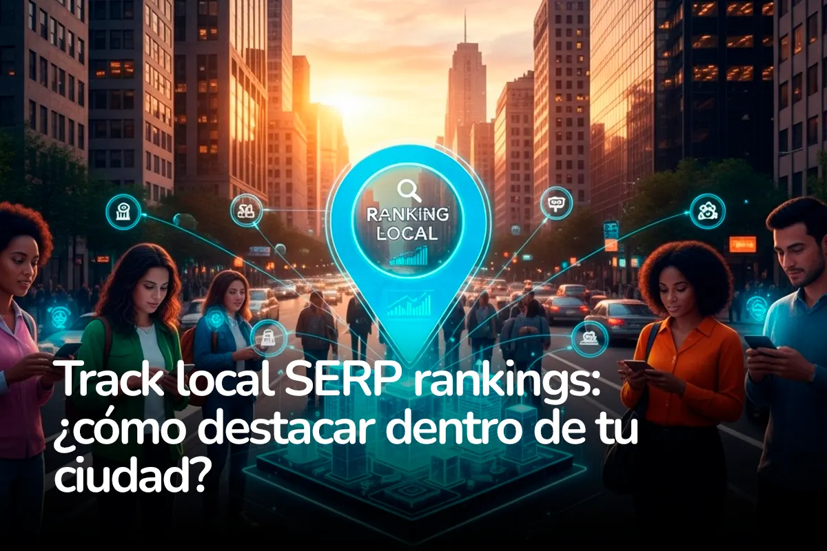 Track local SERP rankings: visibilidad que vende | WeAreContent